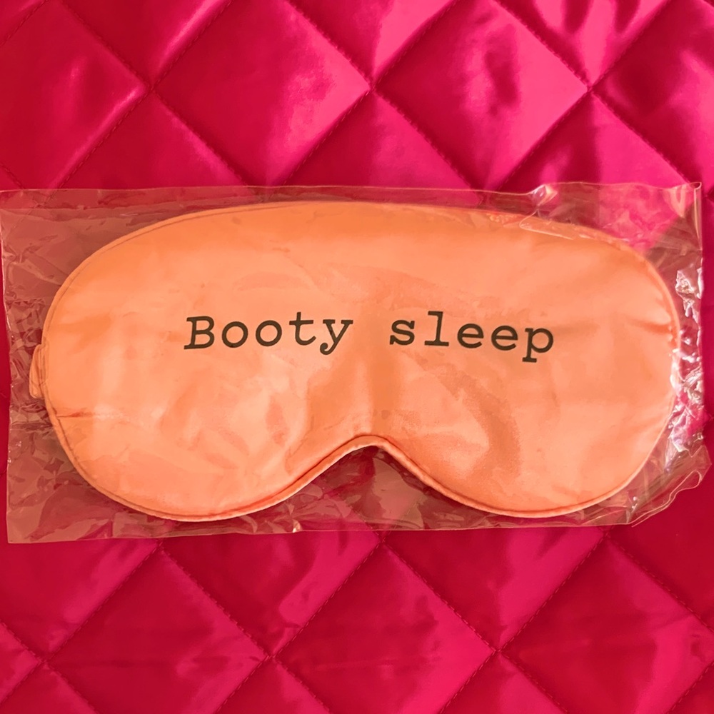 Frank Body Booty Sleep Peach Satin Sleep Mask